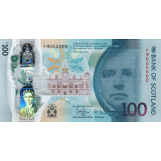 (504) ** PNew (PN135) Scotland 100 Pounds (Bank of Scotland) (Comm. Issue)